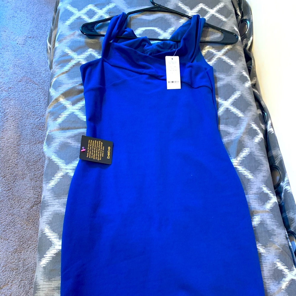 Cocktail blue dress